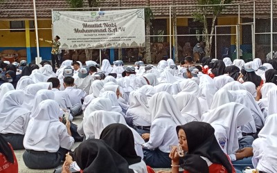 SMKN 1 Empat Lawang Memperingati Maulid Nabi Muhammad SAW